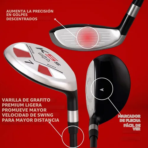Vista 3 de Majek Golf para hombre todo híbrido #7 Senior Flex diestro nueva utilidad A Flex Graphite Golf Club