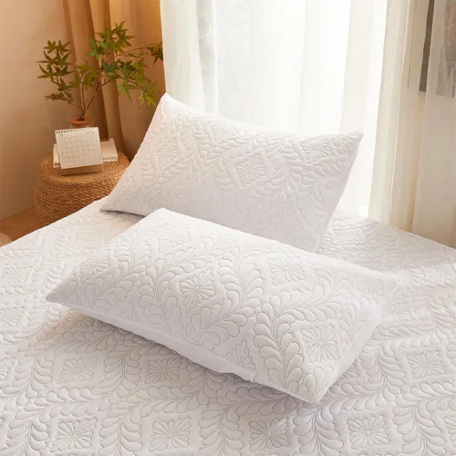 Vista 17 de Protector de colchón impermeable, transpirable, suave, para colchón de 6 a 18 pulgadas, funda de colchón lavable sin ruido para dormitorio, hotel