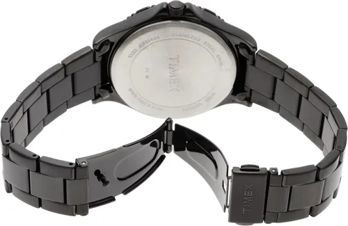 Vista 2 de Timex TW2P87700 Taft Street Reloj multifunción de acero inoxidable para hombre
