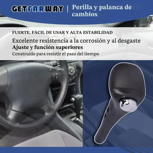 Vista 6 de 54130-SDA-A84ZB Pomo de palanca de cambios compatible con Honda Accord 2003-2005