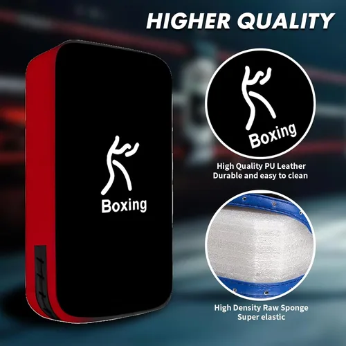 Vista 5 de LuiceABC One Karate Taekwondo Boxing Kick Punch Adjustable Soft Shield Durable Training Pad for Boxing, Training and Protecting Your Palm, Wrist and