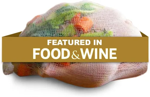Vista 13 de Regency Wraps Calcetines de sopa, paquete de 3 unidades de 24 pulgadas, bolsas de malla 100% algodón; para caldos transparentes, deliciosas sopas