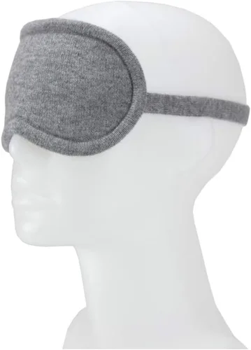 Vista 2 de Jet&Bo Máscara de ojos de cachemira 100% pura gris en caja de regalo Grade A cashmere from Inner Mongolia, soft padded design, hair-friendly