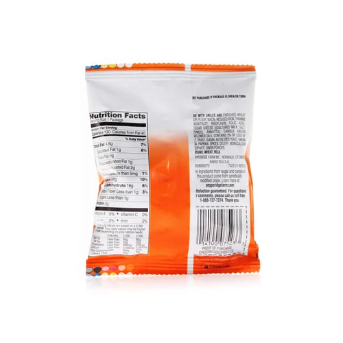 Vista 2 de Pepperidge Farm Goldfish Baked Snack Crackers, queso cheddar, 1 onza, paquete de 60