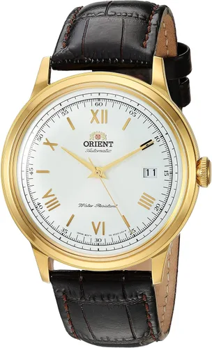 Vista 7 de Orient 'Bambino Versión 2' Acero Inoxidable Automático Reloj de vestir de cuerda manual