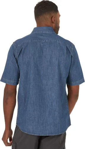 Vista 2 de Wrangler Authentics Camisa tejida de manga corta para hombre Weather Anything
