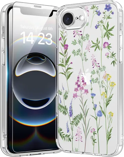 Vista 129 de bicol - Funda protectora a prueba de golpes para iPhone 15 Plus, funda delgada de acrílico transparente y diseños modernos para niña y mujer, 6.7
