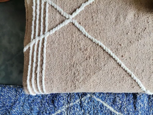 Vista 6 de arabicsofa Sofás de Suelo Coloridos de Estilo Marroquí – Cojines de Suelo Modulares Hechos a Mano (Beige 16, Sofá de Suelo de 4 pies)
