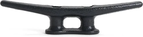 Vista 2 de True Atlantic Dock Cleats – Tacos galvanizados para barco, muelle de hierro para decoración marítima, costera y playa