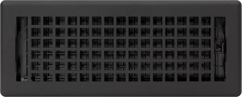 Vista 15 de Decor Grates LTH212-BLK - Registro de piso de celosía, 2 x 12 pulgadas, color negro Negro(Textured Black Finish)