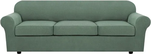 Vista 10 de H.VERSAILTEX Fundas de Sofá Elásticas para Cojines Fundas de Sofá para Muebles de Sala Fundas Protectoras