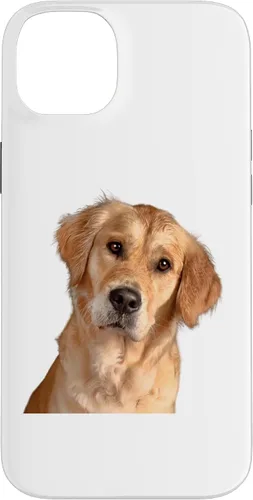 Vista 15 de American Golden Retriever Dog Sweet and Quizzical Case for iPhone 17