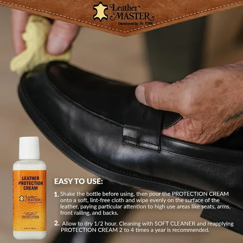 Vista 5 de Leather Masters, crema protectora de pieles, 250 ml