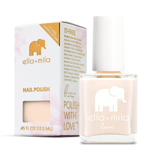Vista 21 de ella+mila Esmalte de uñas profesional – Esmalte de uñas de secado rápido – Fórmula de larga duración y resistente al astillado