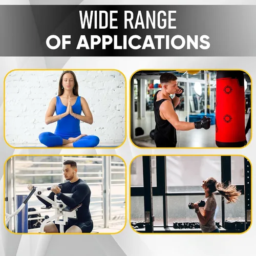 Vista 5 de T-5020 Temporizador de intervalo de fitness, temporizador de entrenamiento multifuncional con Pacer Black
