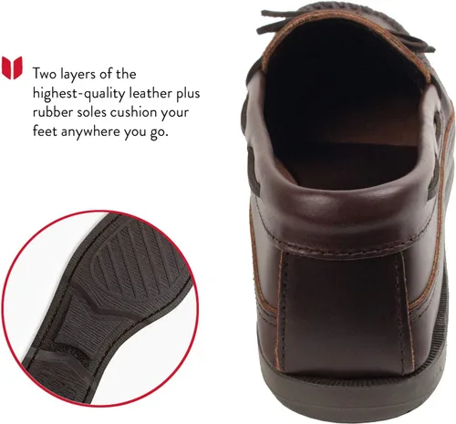 Vista 5 de Minnetonka Suela dura doble para hombre
