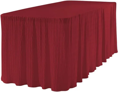 Vista 8 de The Folding Table Cloth 4 pies negro 24x48x29