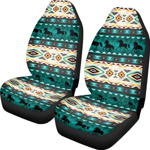 Vista 28 de UNICEU Juego de 2 fundas de cojín para asiento de automóvil, diseño de calavera gótica negra, lavable, accesorios interiores antideslizantes