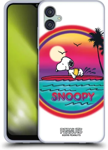 Vista 46 de Head Case Designs Officially Licensed Peanuts Beach Surf Snoopy Boardwalk Airbrush Gel Case [Military Grade Protection] Compatible with Google Pixel