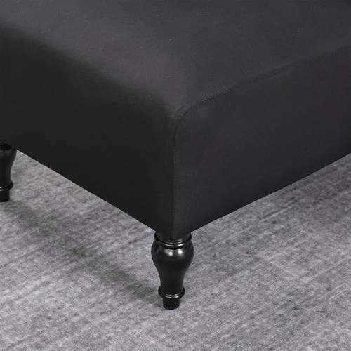 Vista 3 de Funda para Silla de Acento sin Brazos, Funda Elástica para Silla Súper Ajuste, Funda Protectora de Muebles para Silla sin Brazos para Sala de Estar