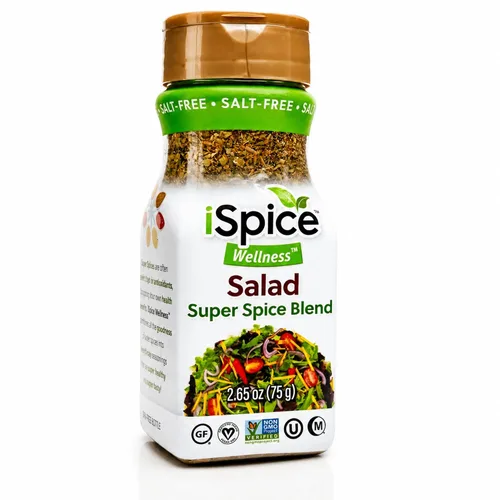 Vista 4 de iSpice Condimento sin sal, 100% libre de sodio, carne de res, pollo, salsa de carne, cerdo, verduras, ensalada y condimentos de mariscos
