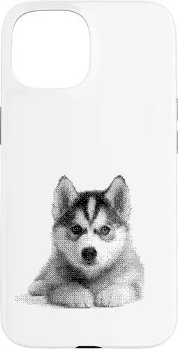 Vista 6 de Cute Siberian Husky for Dog Mom and Paw Parents Case for iPhone 16