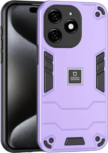 Vista 135 de Funda compatible con Redmi A1, compatible con Redmi A2 2 en 1 [PC dura + TPU], funda de teléfono negra