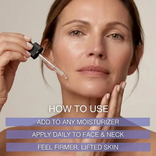 Vista 10 de Skin Perfection Uplevity - Péptido de apriete antienvejecimiento Suero Reafirmante Péptido Reafirmante Aumenta Elasticidad Añadir a cualquier