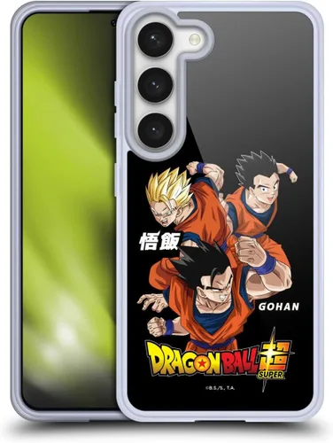 Vista 154 de Head Case Designs Funda de gel con licencia oficial de Dragon Ball Super Group Future Trunks Arc Characters [protección de grado militar] compatible