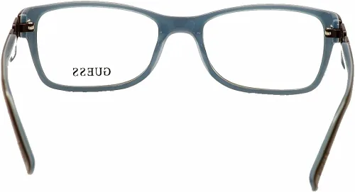 Vista 4 de Guess GU2406 - Marco para lentes de 2.047 in de diámetro GU240652E50, Marrón sobre azul