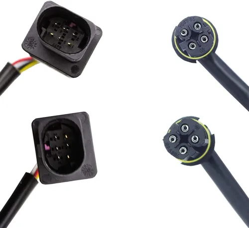 Vista 4 de 4x Sensor de oxígeno de relación aire/combustible O2 1 & 2 para BMW X5 X3 2007 2008 2009 2010 3.0L corriente ascendente + descendente