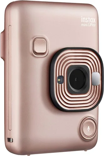 Vista 2 de Fujifilm Cámara instantánea híbrida Instax Mini Liplay (oro rosa)
