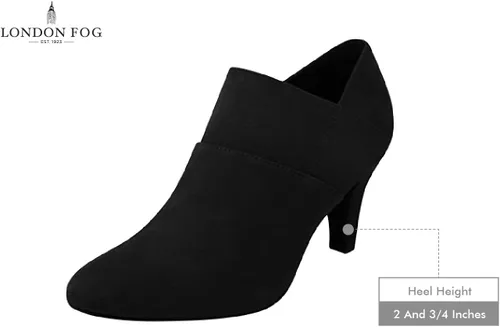 Vista 8 de London Fog Botines de tacón Bobbie para mujer