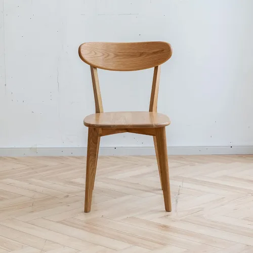 Vista 7 de Dining Chairs and Table & Chair Sets - Solid Wood FAS Grade Oak Made in North America 100% Dirt-Free Wood Chair for Living Room Kitchen Bedroom Oak