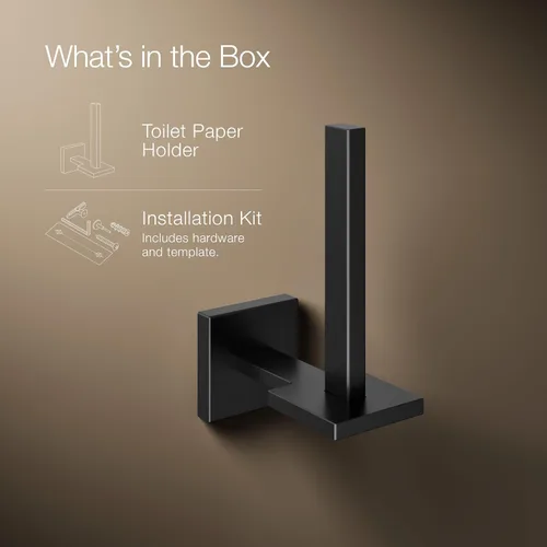 Vista 9 de KOHLER Soporte de papel higiénico vertical cuadrado