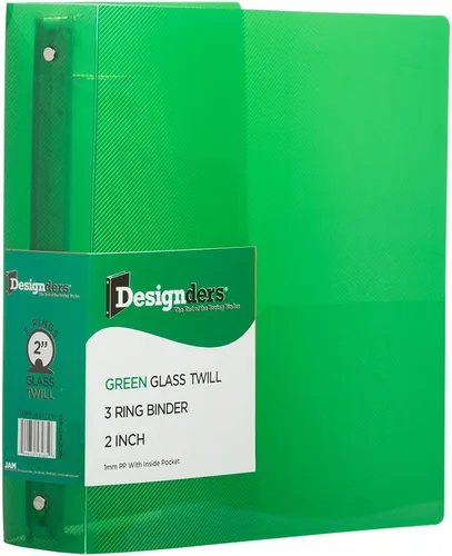 Vista 37 de JAM Paper - Carpeta de plástico de 1 pulgada, carpeta naranja de 3 anillas, se vende individualmente