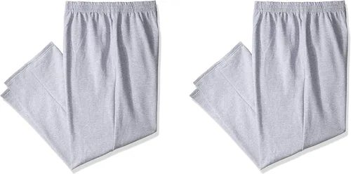 Vista 5 de Fruit of the Loom - Pantalones de sudadera de forro polar para hombre Athletic Heather