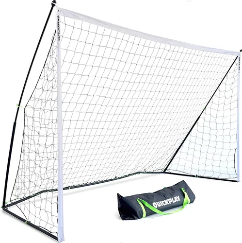 Vista 11 de QUICKPLAY Kickster - Arco de fútbol ultra portátil Montaje rápido y fácil Incluye red y bolsa de transporte Disponible en 7 tamaños Red