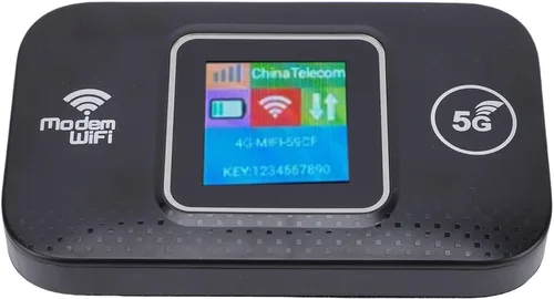 Vista 8 de VBESTLIFE Enrutador WiFi móvil 4G LTE con ranura para tarjeta SIM, dispositivo de punto de acceso portátil de viaje de 300 Mbps, módem de Internet