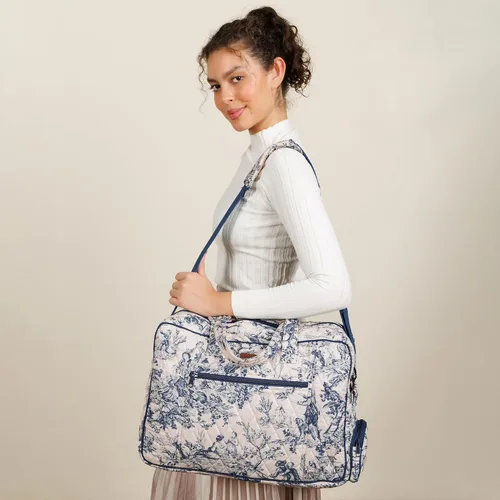 Vista 10 de Maison d' Hermine Bolsas de fin de semana para mujer, de algodón, acolchadas, para equipaje nocturno, bolsa de fin de semana para hombres, regalos