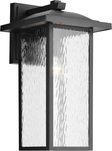 Vista 12 de Kichler 49924oz Capanna lámpara de pared para exteriores, 1 luz 60 vatios, bronce antiguo