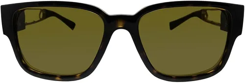 Vista 2 de Versace VE 4412 10873 Havana - Lentes de sol rectangulares de plástico marrón