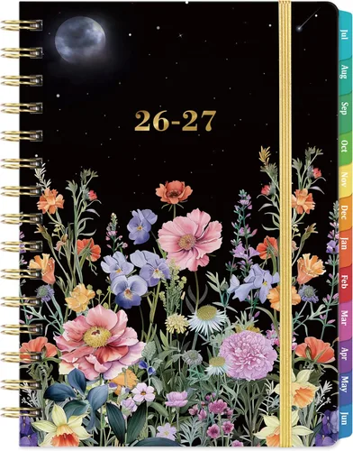 Vista 22 de Planner 2026-2027 - Weekly & Monthly Planner, Academic Planner 2026-2027 BLACK-67