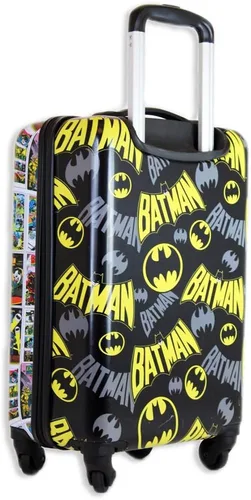 Vista 4 de Fast Forward Equipaje giratorio rígido con licencia para niños, Batman 20 Pulgadas, Spinner