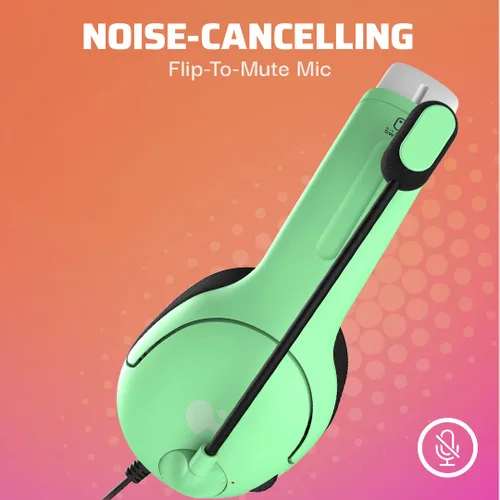 Vista 4 de PDP Gaming LVL40 Stereo Headset with Mic for Nintendo SwitchSwitch LiteOLED - Wired Power Noise Cancelling Microphone, Lightweight, Soft Comfort On