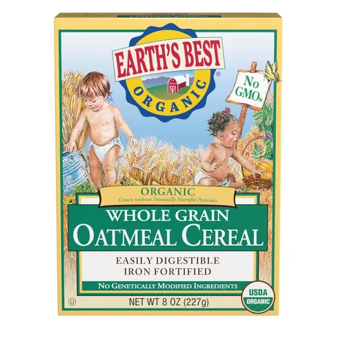 Vista 11 de Earth's Best Cereal orgánico de grano entero multigrano 8 onzas (paquete de 6)