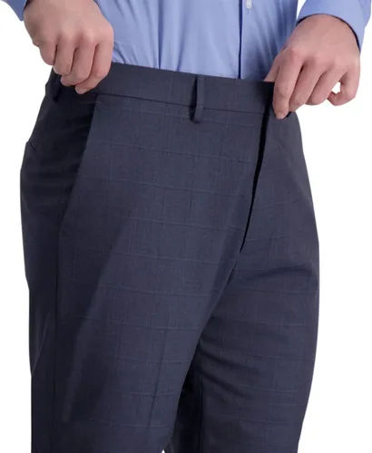 Vista 5 de Men's Classic Fit Flat Front Dress Pant-Regular and Big & Tall Sizes