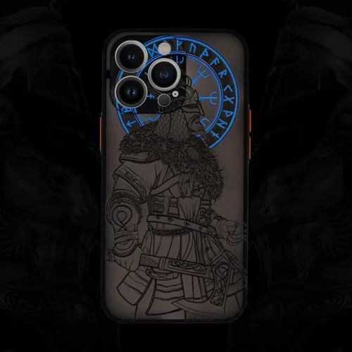 Vista 17 de Cool Gladiator - Funda para teléfono con relieve 3D, compatible con iPhone 7/8/SE, transparente esmerilado y moderno