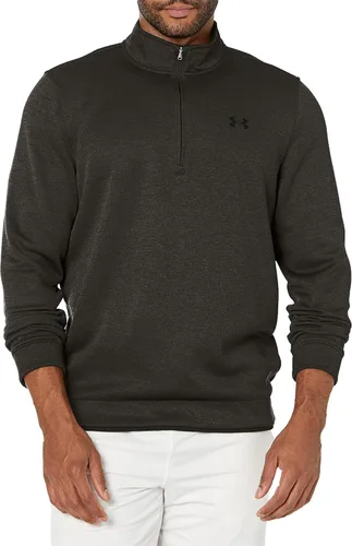 Vista 20 de Under Armour Suéter Storm SweaterFleece para hombre con cuarto de cremallera (001) negro/blanco/negro