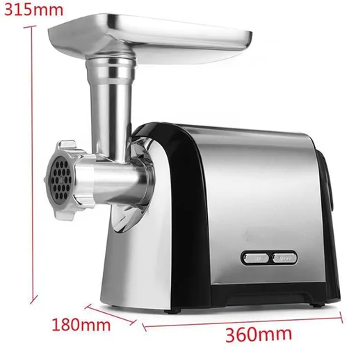 Vista 2 de Heavy Duty 3200W Max Powerful Electric Meat Grinder Home Sausage Stuffer Mincer Food Processor(Us)